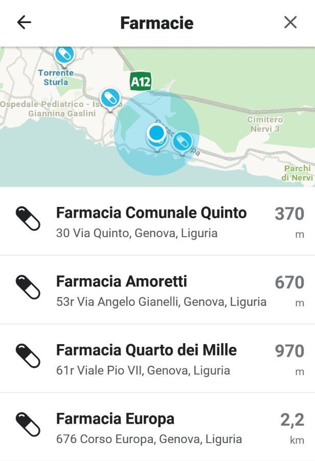 Due Passi Dal Mare Appartement Genua Buitenkant foto